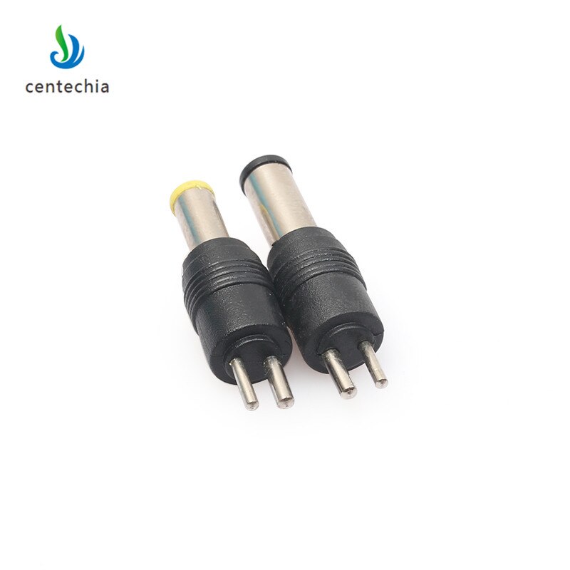 Centechia Universele 1 set = 8 stks 2pin Jack DC Pluggen voor Laptop AC Power Adapter Computer Tips Connectors voor Notebook