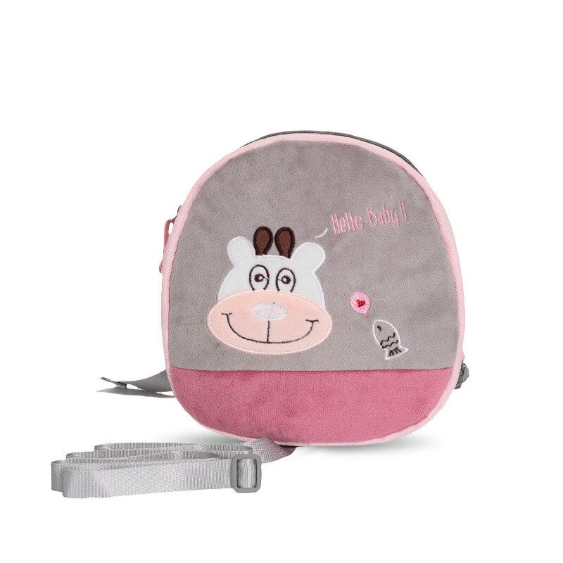 Mignon bébé sécurité harnais sac à dos enfant en bas âge Anti-perte sac enfants confort Traction cartable enfant en bas âge anti perdu zone poignet lien: Rose