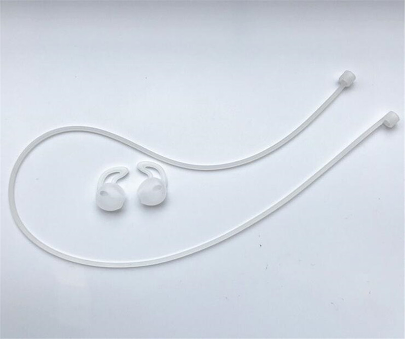 5 teile/satz Silikon Drahtlose Bluetooth Kopfhörer Fall Für Airpods 1 2 Apple TWS Ohrhörer Kopfhörer zubehör Schutzhülle: whitecable-pad