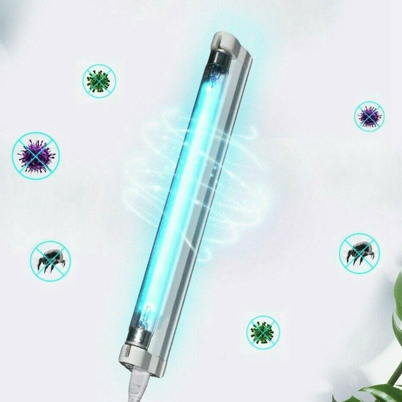 UVC UV Keimtötende Lampe 8W 220V Lampe mit Unabhängige Schalter (EU-STECKER)