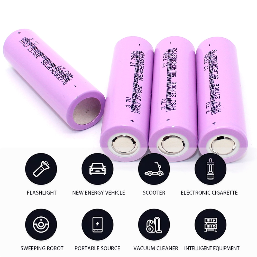 HAKADI 3,7 V 21700 5000mah lithium-ionen high-power batterie, geeignet für energie lagerung von elektrische werkzeuge, elektrische s