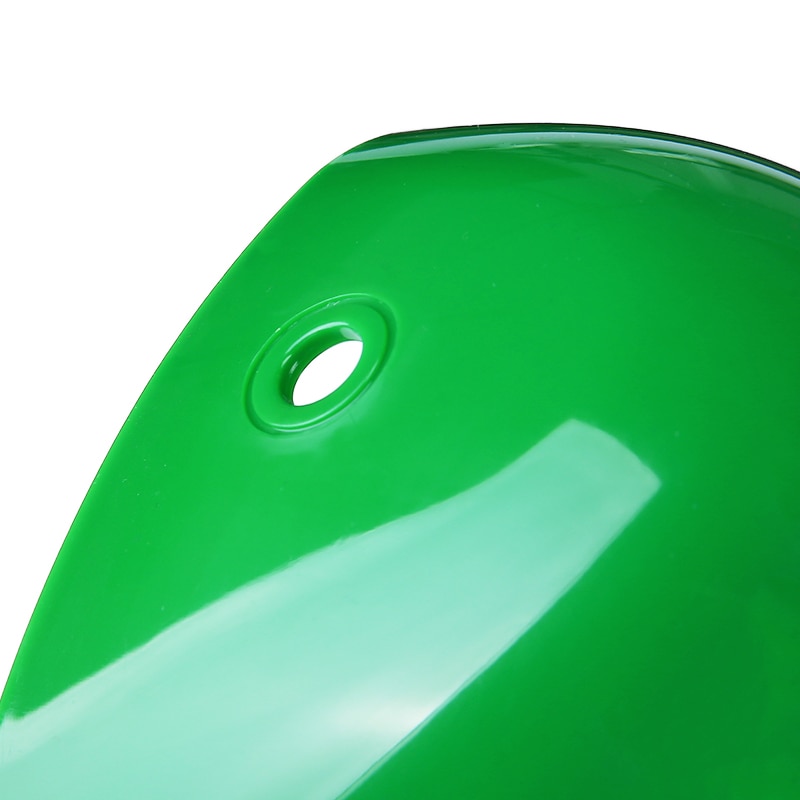 1pc vintage plast bankdæksel retro grønne bankers lampeskærme udskiftning af bordlampe 235mm længde