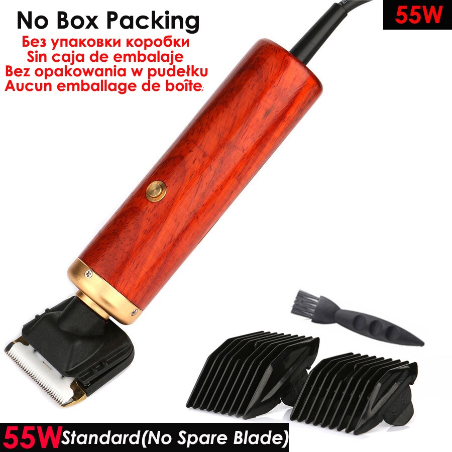 High Power 200W 55W AC Electric Pet Clipper Pet Hair Trimmer Animals Grooming Clippers Dog Hair Trimmer Cutters: 55W NO Box