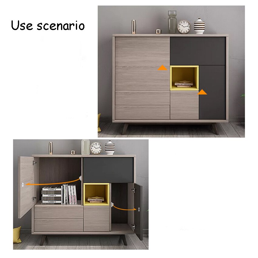 Tryck för att öppna lådskåpet fångar hushållsapparater beröringslås propp rebound dörr skåp garderob dörr rebounder