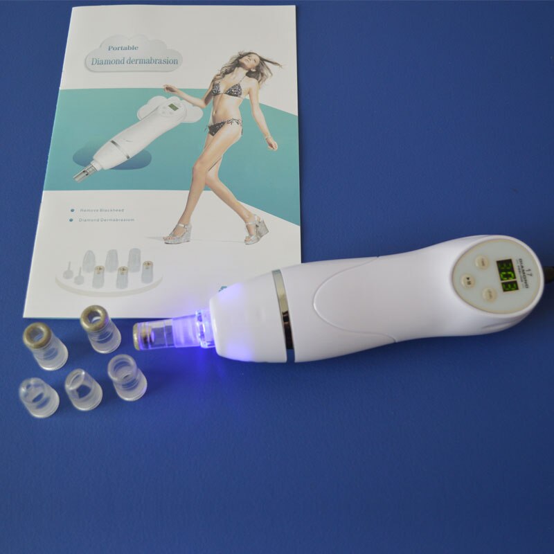 Diamond Peeling Microdermabrasion and Vacuum Machine Peel Dead Skin Wrinkle Removal Facial Care Renewal Device