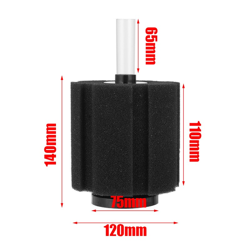 Air Driven Double Sponge Filter for Aquarium Fish Tank Bio-Sponge