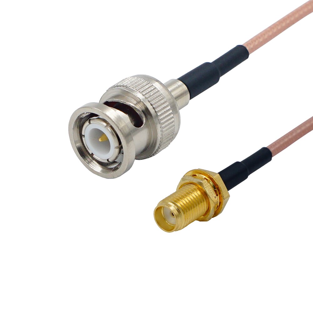 Cable SMA male plug to BNC male straight Connector Cable RG316 RF Jumper pigtail Male to Female right angle RF Coaxial: Lavender / 4P