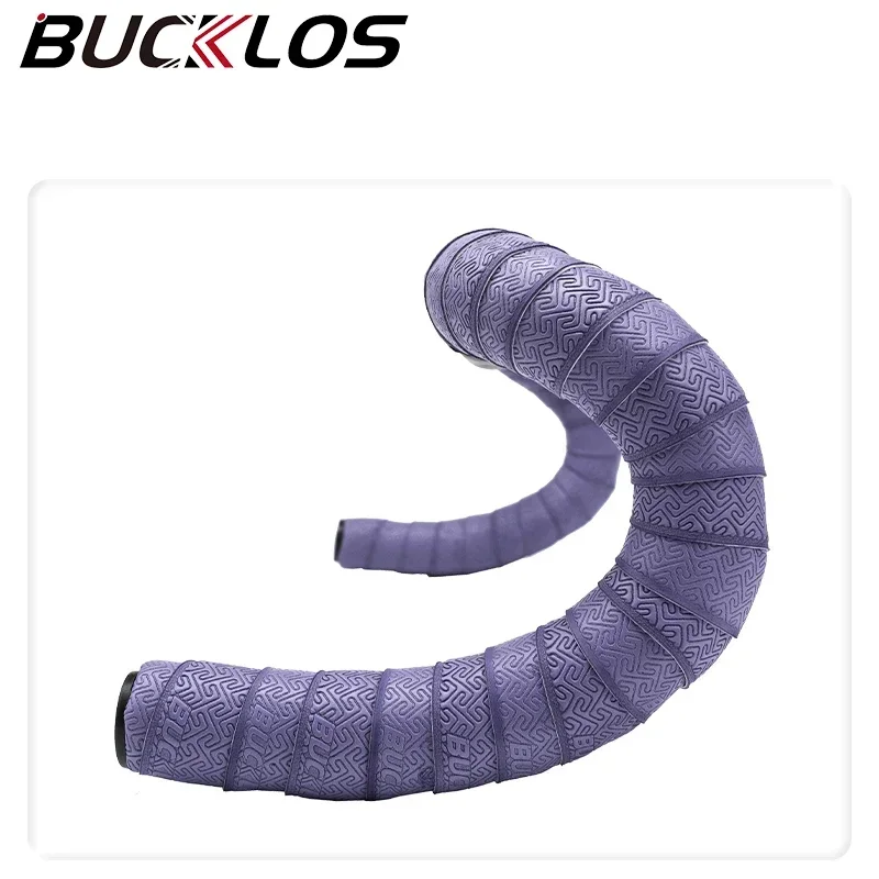 Nastro Manubrio Bici BUCKLOS PU+EVA - Ammortizzante, Set Con Tappi, Vari Colori