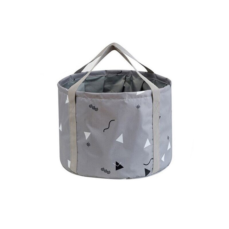 Opvouwbare Bassin Reizen Draagbare Bad Bag Wastafel Water Emmer Grote Wastafel Wassen Mand Reizen Opslag Voetenbad Emmer: D