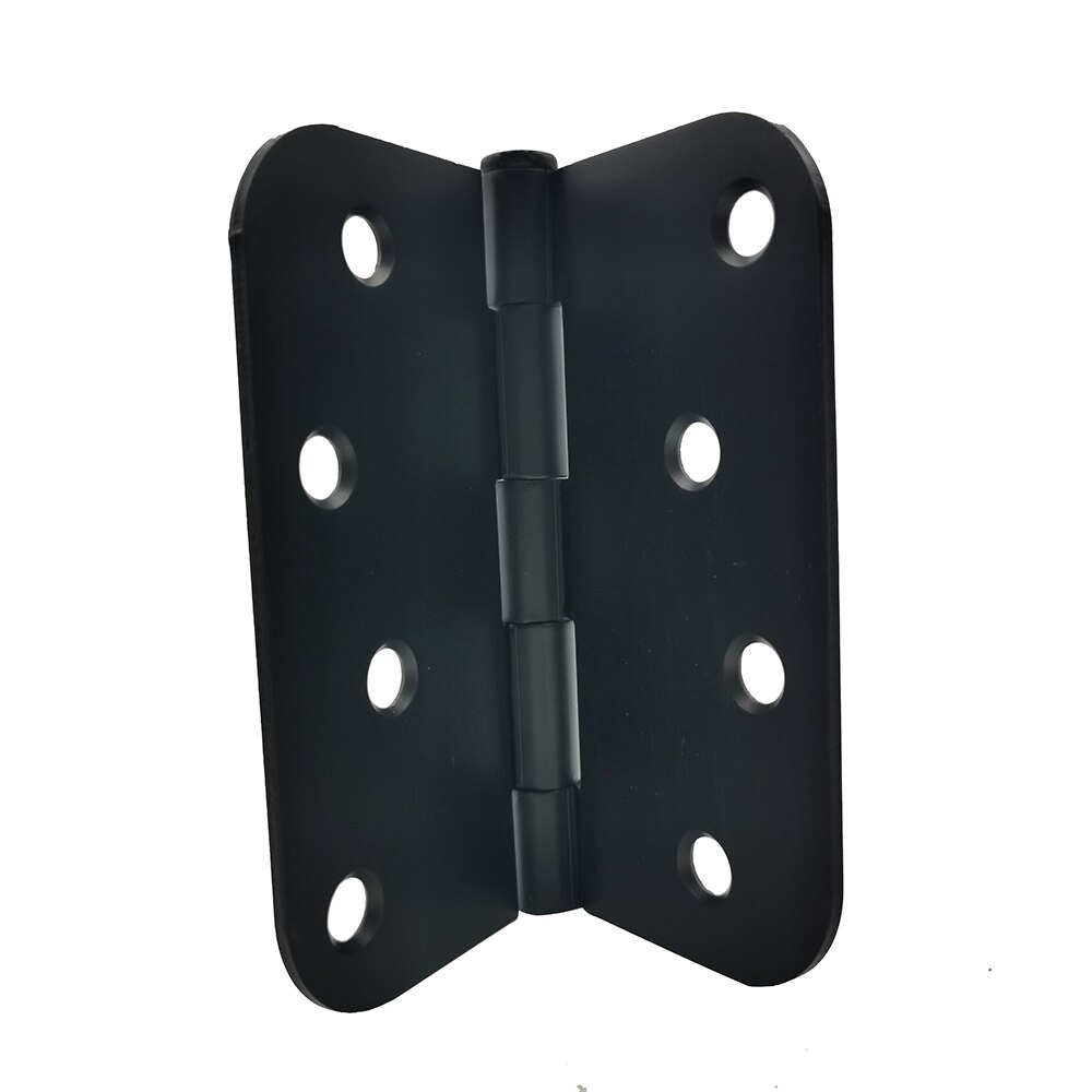 2 Stuks 3.5 Inch 4 Inch Olie Gewreven Brons Deur Scharnieren Met 5/8 &quot;Radius Hoeken Amerikaanse Stijl Scharnier: 4 inches