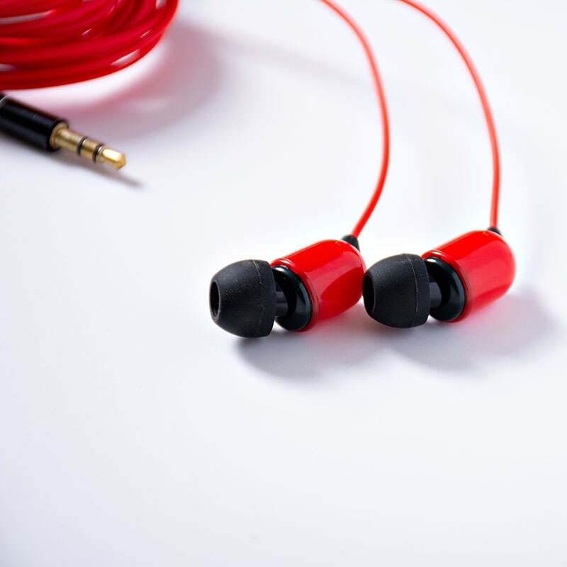 3 meter Oortelefoon In Ear Wired Headphones Monitor Earbuds Hoofdtelefoon 3.5 Mm Stereo Headset Voor Xiaomi Iphone 5 6