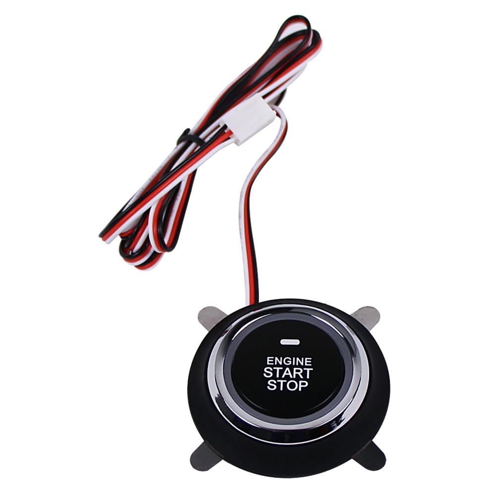 ar engine push start stop button ignition DC12V c starter engine starter switch working with keyless entry push start Button