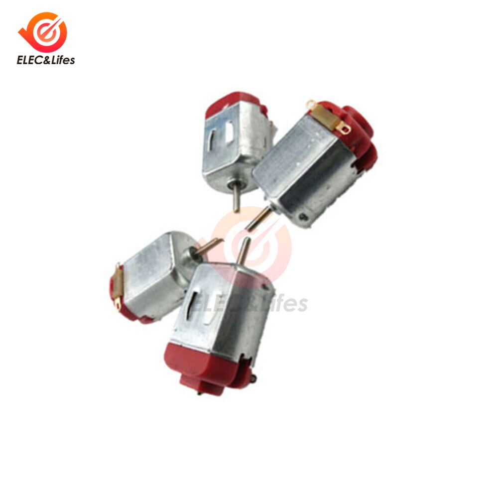 3 V-6 V 0.35-0.4A 8000RPM Mini DC motor Micro DC Motor voor DIY Speelgoed Hobby smart Auto MOTOR 130