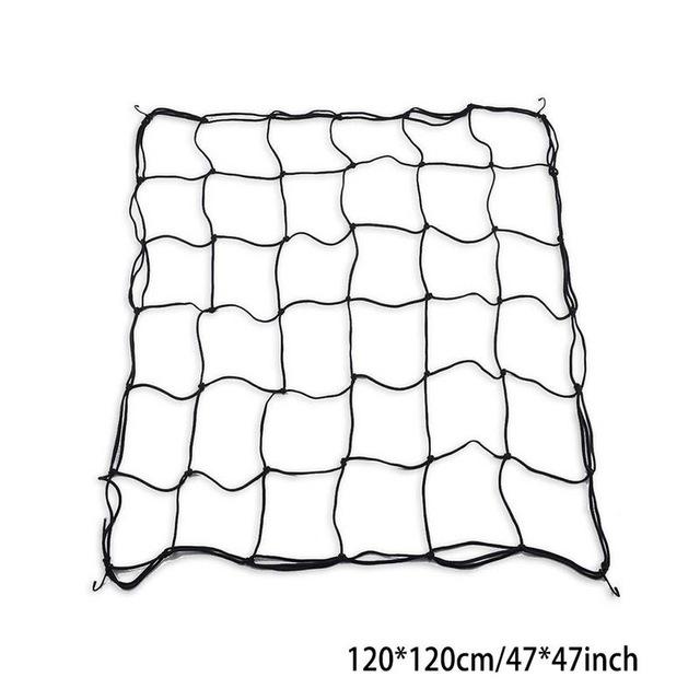 21 net espalier elastisk espalieret med 4 stålkroge til voksetelte have til plantedyrkning i plantetelte: 120 x 120cm