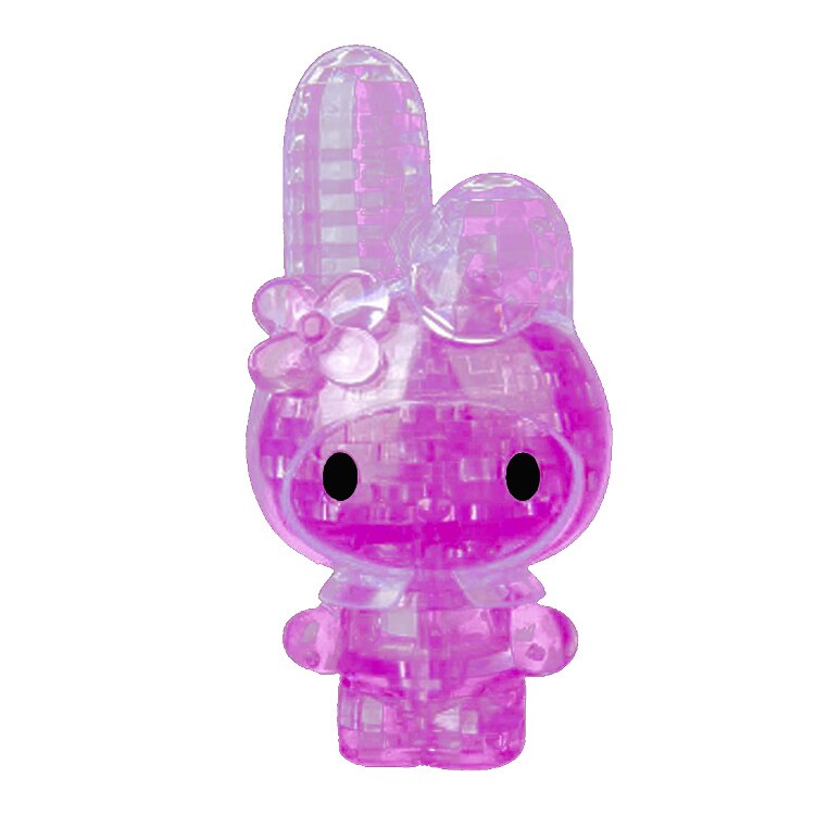 3D cristal Puzzle Puzzles Panda Animal dauphin cygne ours lapin jouets éducatifs noël enfant de nouvel an