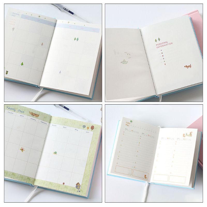 365 jours agenda personnel agenda relié agenda bureau horaire hebdomadaire M17F
