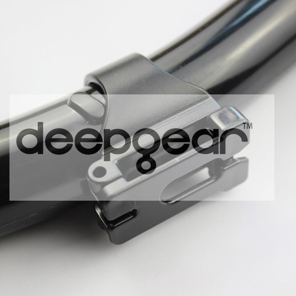 DEEPGEAR Dry snorkel Watersplash diving snorkels for adult diving and swimming Silicone snorkel swimming diving snorkel gears