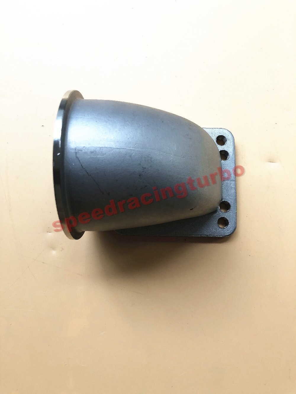 3,5 "Vband 90 grados molde Turbo codo adaptador brida para T3 T4 turbocompresor 304