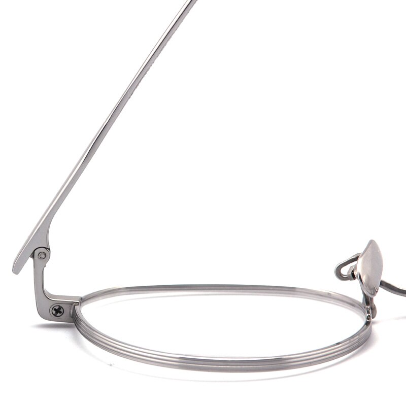 MUZZ B Titanium Women Men Eyeglasses Frames Myopia Hyperopia Prescription Eyewear Frames In The Mood GM Alloy Eyeglasses