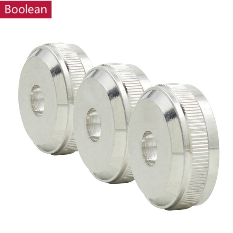 6 pièces trompette bouchon inférieur trompette clé bouton Piston bouchon de Valve vis cuivre accessoires partie