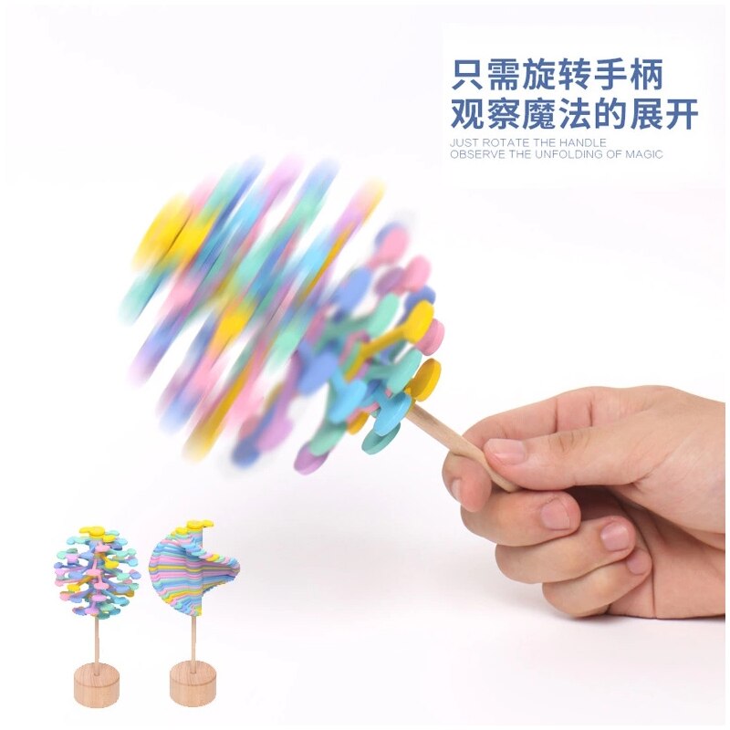 Di legno asta di decompressione ufficio creativo decorazione giocattoli