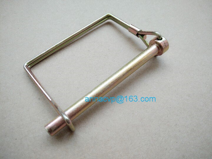 TRAILER COUPLER SAFETY SQUARE PIN 1/4"TRAILER PART-RV/Camper/Trailer TRAILER HITCH COUPLER SAFETY PIN CLIP