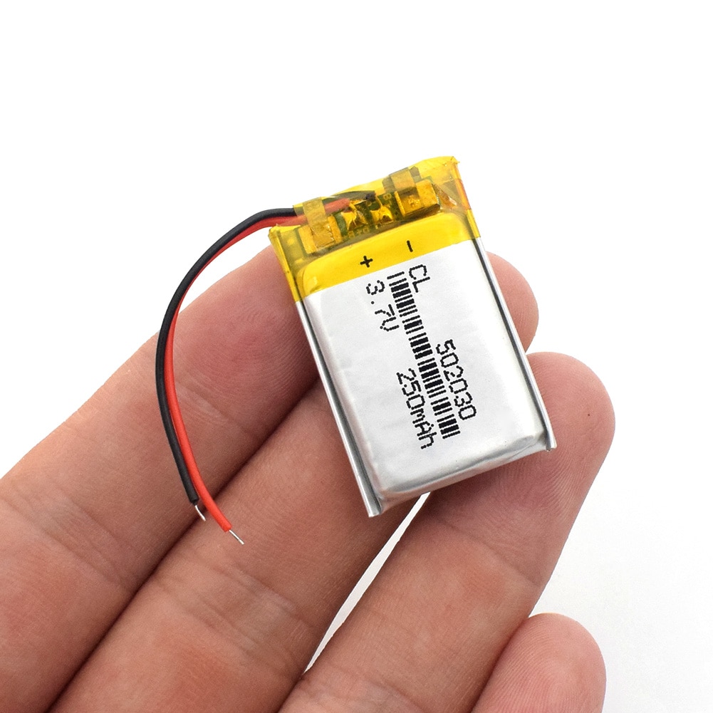 502030 Li-Po Polymeer Oplaadbare Batterij 3.7V 250mAh Li-Ion Batterij Lipo cellen Lithium Voor MP3 MP4 speaker tachograaf Auto DVR