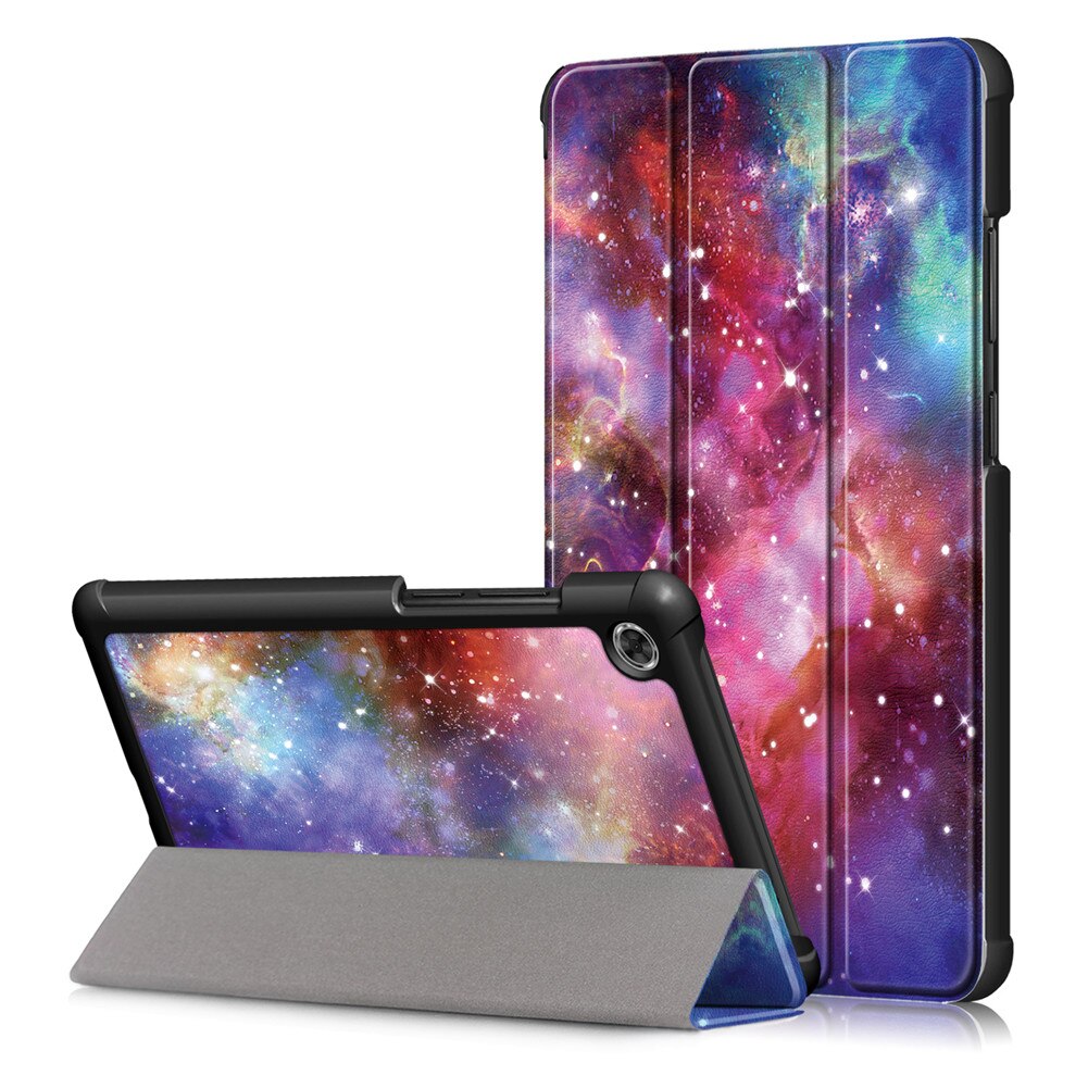 Tablet Case for Lenovo Tab M7 - PU Leather Folio Cover - Drop & Dust Resistant: Star