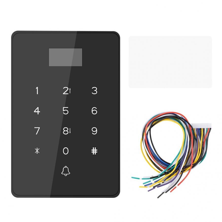 DC 12V 125KHz Touch Screen Password Card Door Access Control System with Single Entry Door Access Control Kits