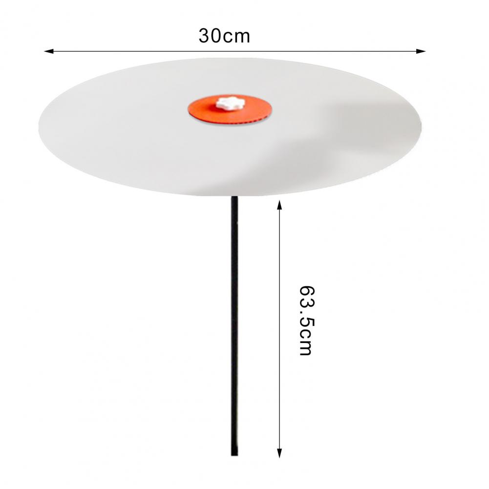 Sombrilla para plantas de 30cm, parasol con altura ajustable, impermeable, reutilizable, para exteriores, disco de sombra para plantas