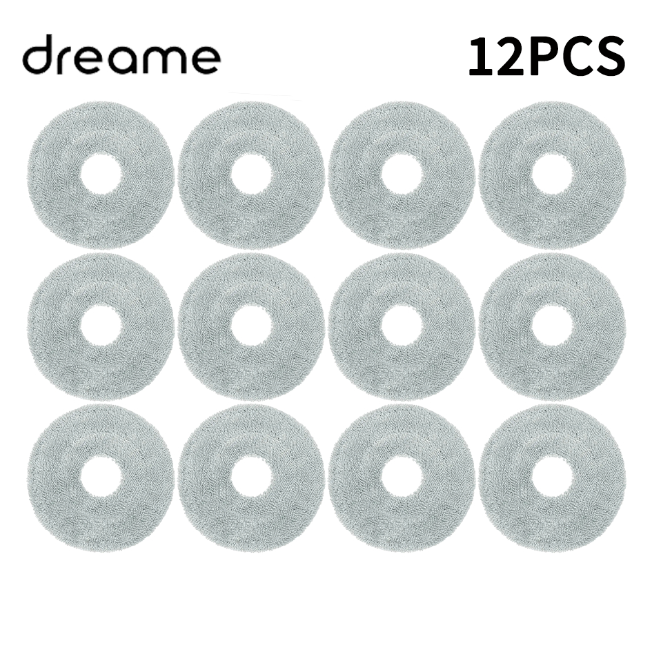 Dreame Mova E30 Ultra / Trouver E30 Ultra Vacuum Cleaner Replacement Accessories Main Side Brush Filter Mop Dust Bag: Brown