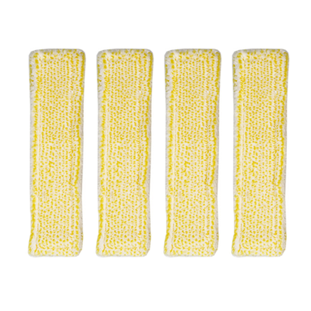 Voor Karcher WV2 WV5 Venster Stofzuiger Wasbare Mop Doek Onderdelen Glas Schone Vodden Rubberen Strip Veeg Glazenwasser: Oranje