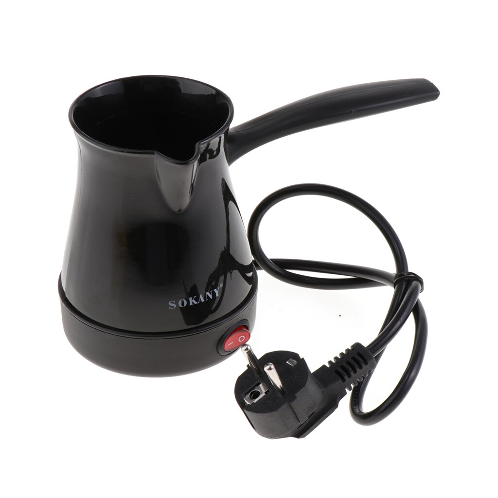 500ml turkse koffiezetapparaat pot draagbare elektrische koffiemachine voor thuis bar café winkel, eu-stekker