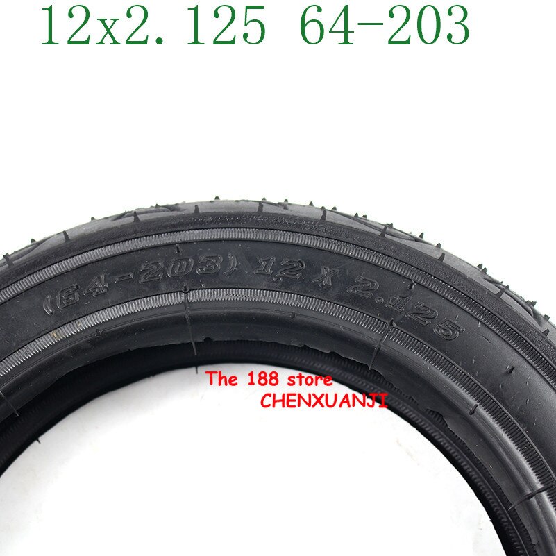 12x2.125 64-203 tire 12" Bike Bicycle Scooter Stroller Tires inner tubes 12 x 2.125 12x1.75 tyres 12 1/2 x 2 1/4 wheel tire