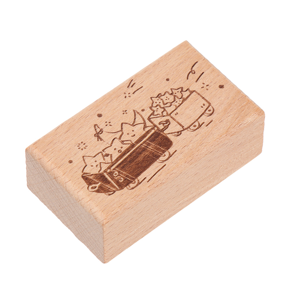 Thank You/For You Blessing Greeting Words Wood Rubber Stamp DIY Scrapbook Cards Daily Planner Decor Handmade Letter Stamp: B