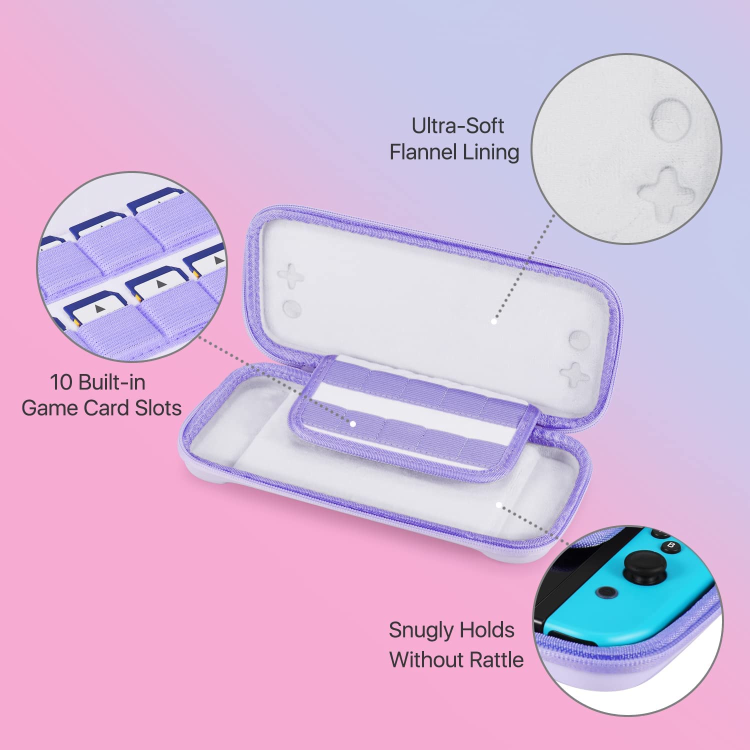 Anti-Kras Soft Inner Ns Console Beschermhoes 9H Clear Screen Glas Film Met Analoge Caps Voor Nintendo schakelaar Accessoires