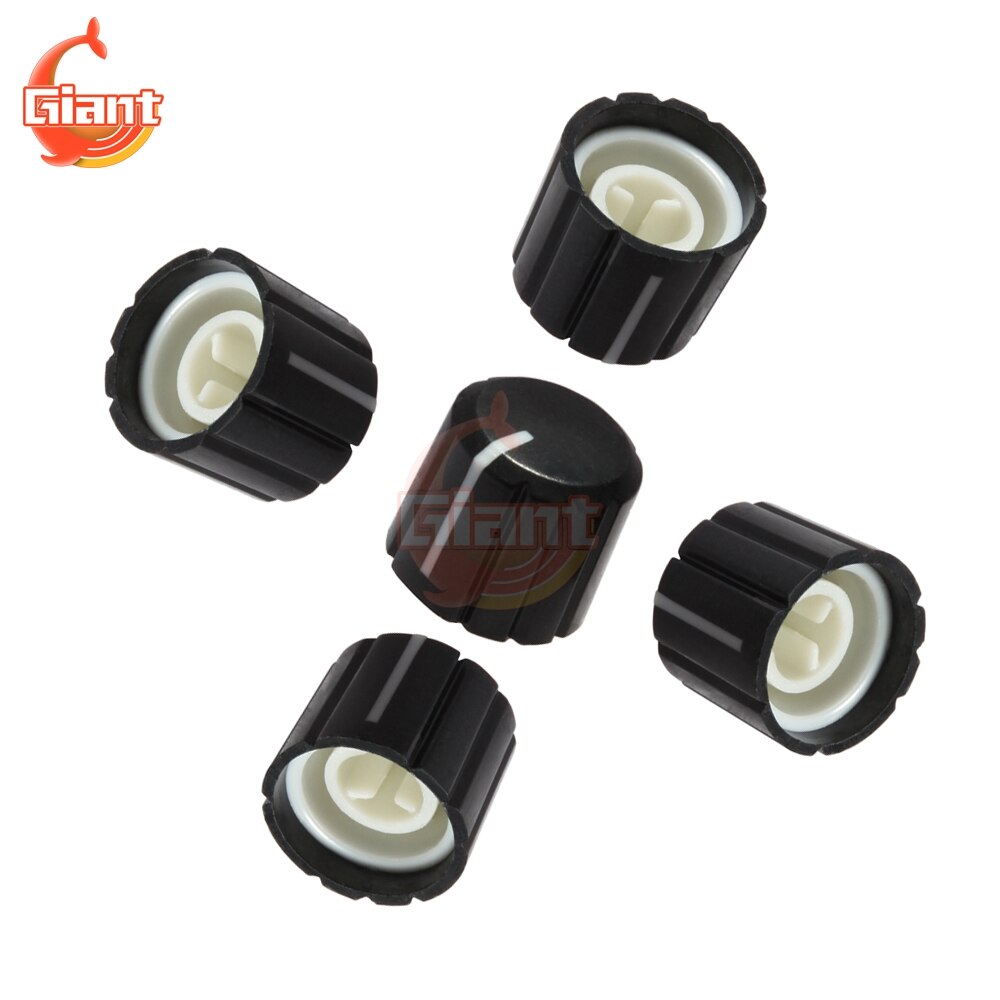 5 Pcs 360 Graden Rotary Encoder Abs Half As Gat Caps Knop Baksteen Sensor Schakelaar Voor KY-040 Potentiometer