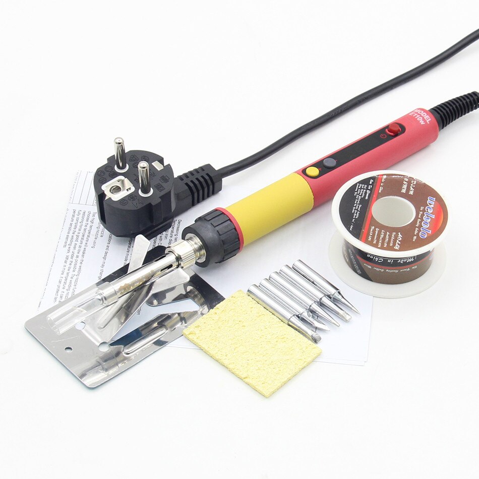 CXG E110WT Electric Soldering Iron AC110V 220V 110W rework soldering irons welding station 900M tips LCD digital upgrade: 110V US / B