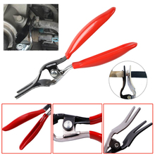 Angled Auto Fuel Vacuum Line Tube Hose PVC Dip Coated Handle Remover Separator Pliers Pipe Suitable Trachea Fuel Tube Water Pipe
