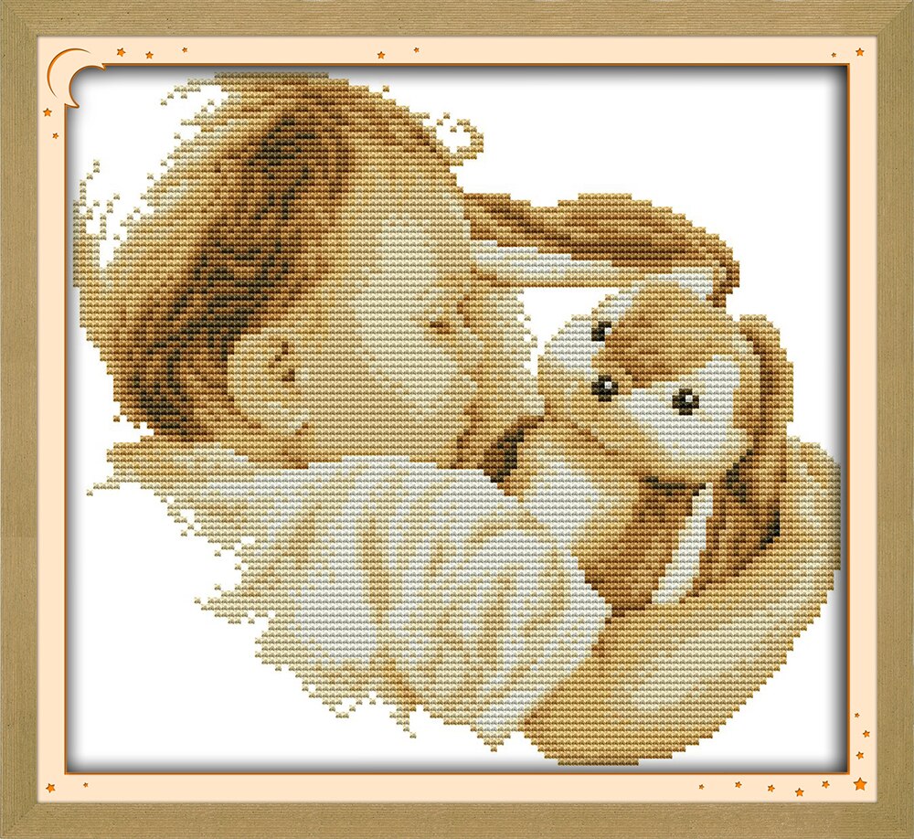 Kruissteek Kit Luca-S - Sleepy, B1193