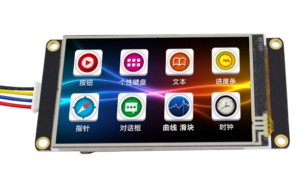 TJC4024K032_011R 3.2 inch screen Enhanced USART HMI serial port configuration screen expansion IO EEPROM TFT LCD