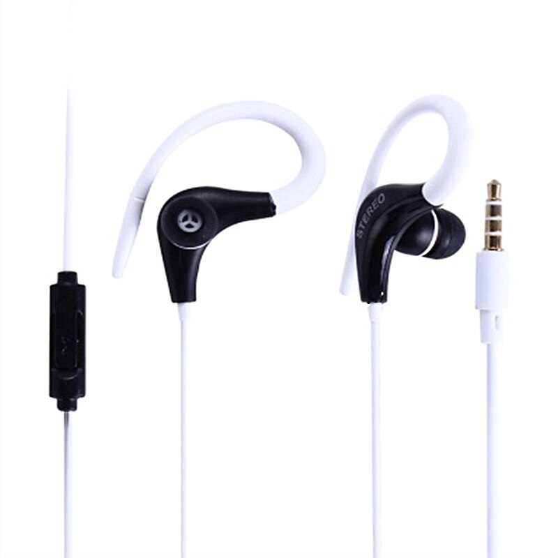 In-ear Bass 3.5 Mm Running Sport Koptelefoon Hoofdtelefoon Headset With Mic Voor Iphone Samsung MP3 MP4 Pc