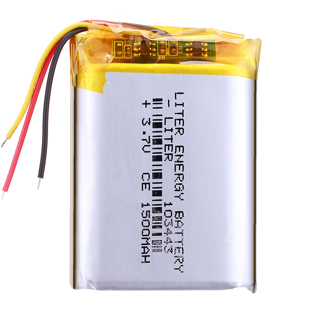 3 linie 3,7 V 1500MAH 103443 Lithium-Polymer akku Für Luftreiniger LED Licht FrüHenne Bildung Maschine MP3 MP4 GPS