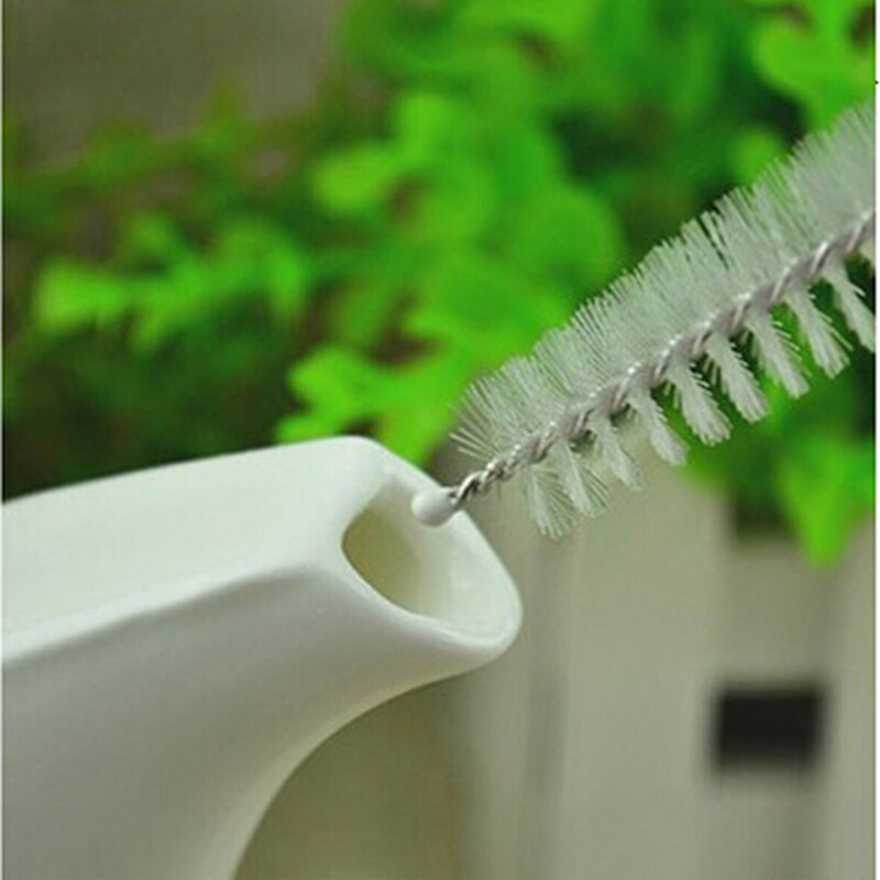 4pcs di Paglia Spazzola di Pulizia di Lavaggio In Acciaio Inox Bere Tubo di Paglia Spazzole Brush Cleaner Per Bicchiere di Vino Bottiglia di Caffè Tazza di Tè