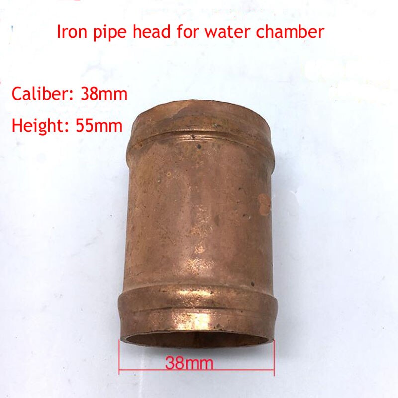 Car Radiator Iron Pipe Metal Chamber Copper Water Chamber Nozzle Spout Neck: Outer diameter 38mm