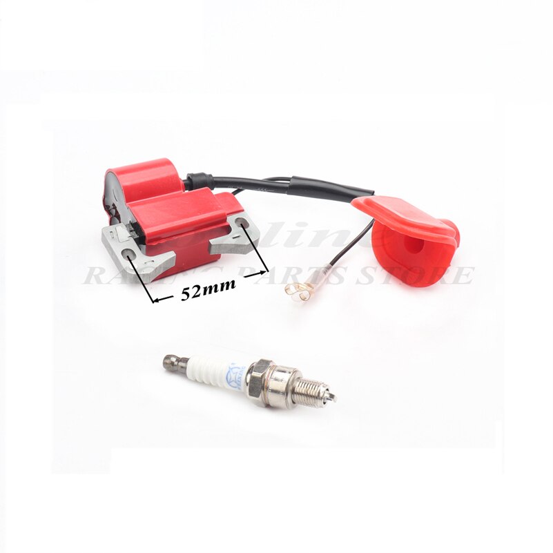 47cc 49cc 2 Stroke Engine Pocket Bike Pit Dirt Bike Mini Minimotor ATV Quad Ignition Coil Spark Plug: set