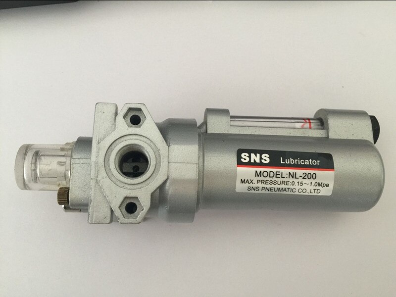 SMC Type NL200 NL-200 Gecomprimeerd Pneumatische 1/4 "BSPT Lubricator Olieman 1500 L/min