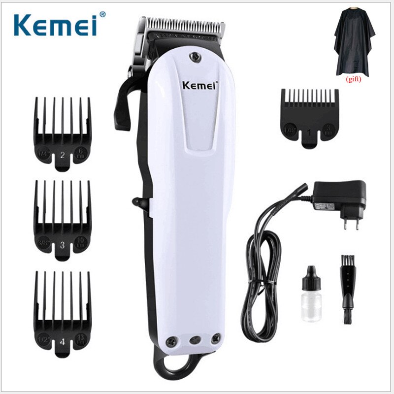 Kemei 100-240V hair clipper electric hair trimmer powerful hair shaving machine hair cutting beard electric razor