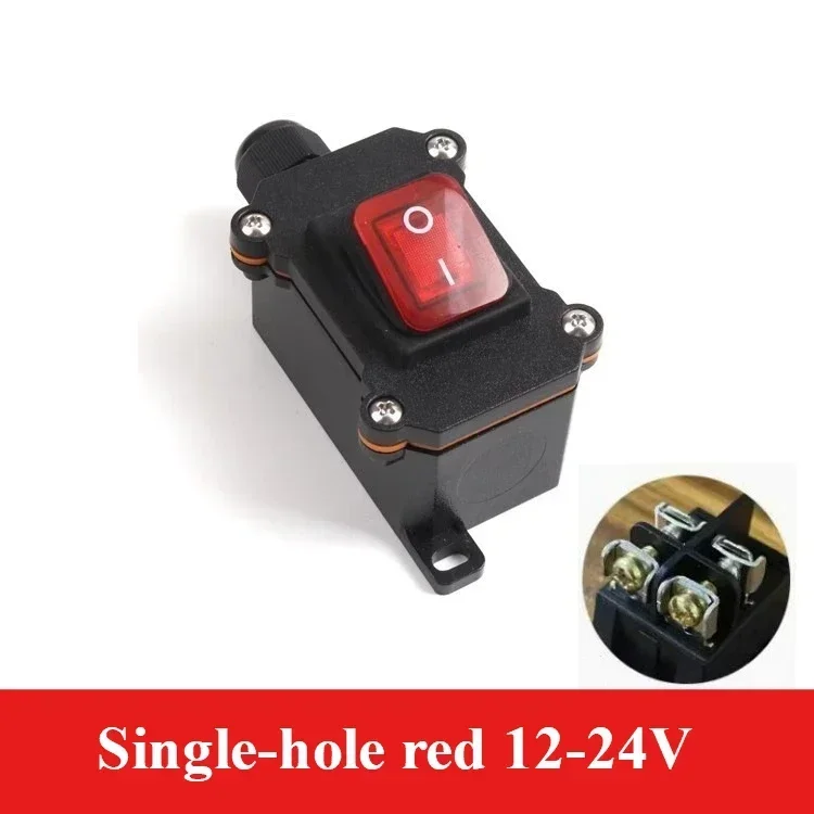Waterdichte schakelaar Waterdichte scheepstype schakelaar 220V/24V/16A/30A Regenbestendig buiten de elektrische kamerAmpere boxSeconde versnelling IP65: Beige