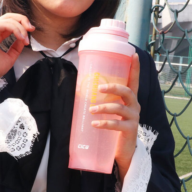 Fashionable, Easy To Carry, Shake And Shake Cup, Fitness Men And Women With Essential Drinking Cups, Fitness Plastic Cups.